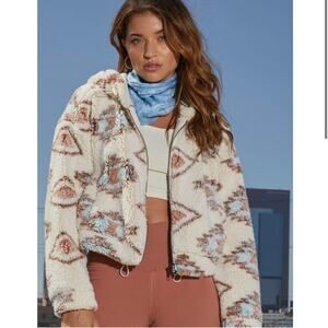 RSQ RARE Southwest XS Sherpa Jacket . Sold Out on Tillys Site.